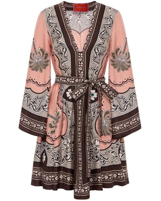 LaDoubleJ Multicolor Magnifico Minikleid
