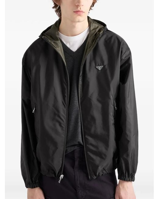 Prada Green Reversible Re-Nylon Jacket for men