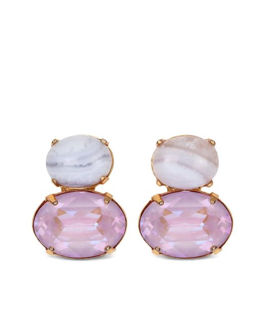 Jennifer Behr Pink Yvette Earrings