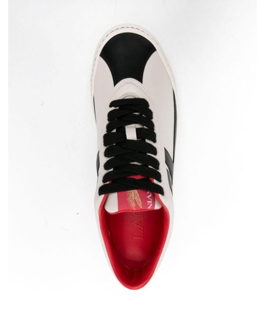 Sneakers con design color-block x Future Cash di Lanvin in White da Uomo