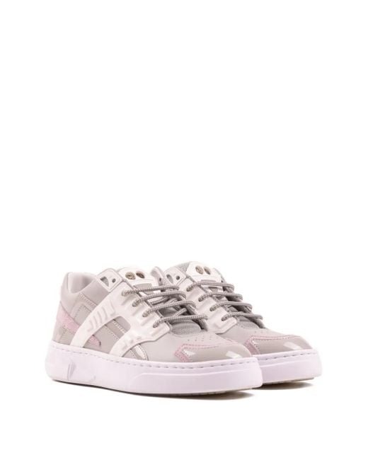HIDE & JACK Pink Mini Silverstone Sneakers