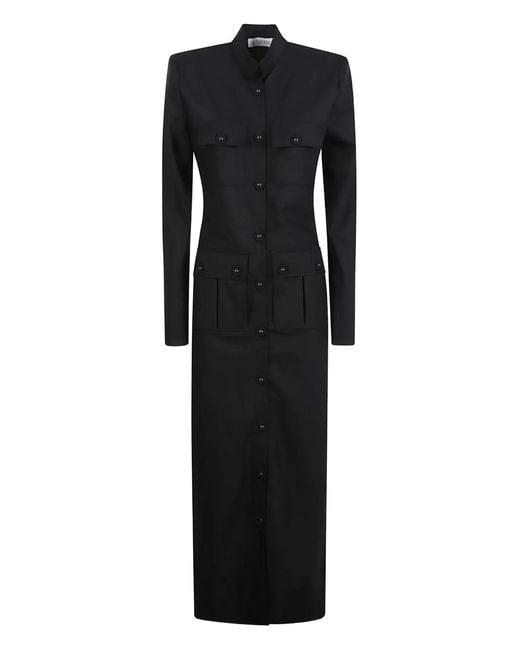 Robe À Poche Boutonnée LES FILLES D'EVA en coloris Black