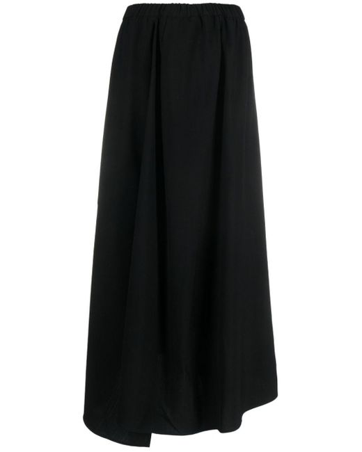 Jupe en laine Sonam à design asymétrique Christian Wijnants en coloris Black