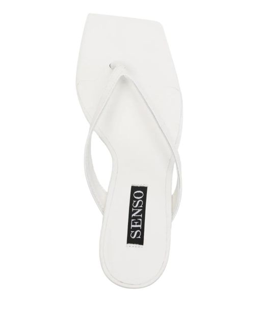 Senso White 70Mm Elvie Ii Sandals