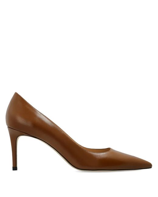 Stuart Weitzman Brown Power Pumps