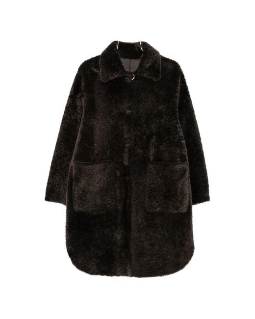 Arma Black Lambskin Leather Jacket