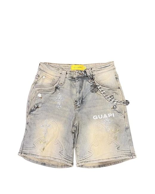 Short À Ornements GUAPI pour homme en coloris White