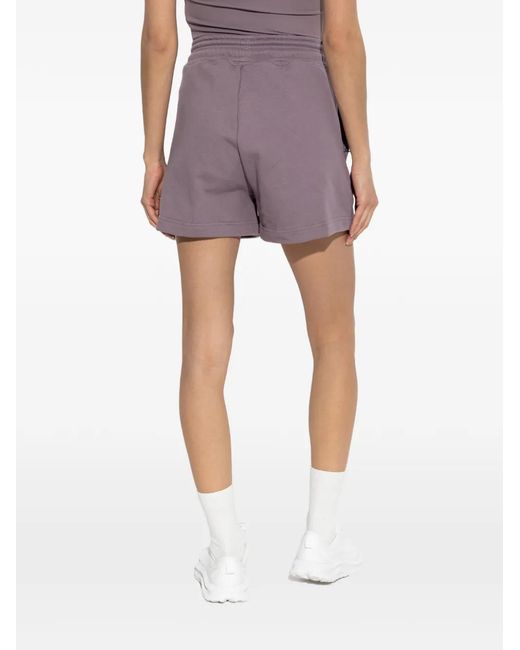 Adidas By Stella McCartney Purple Truecasuals Terry Shorts