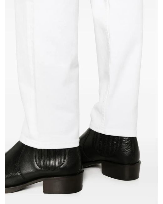 Rag & Bone White Fit 2 Mid-Rise Slim-Fit Jeans for men
