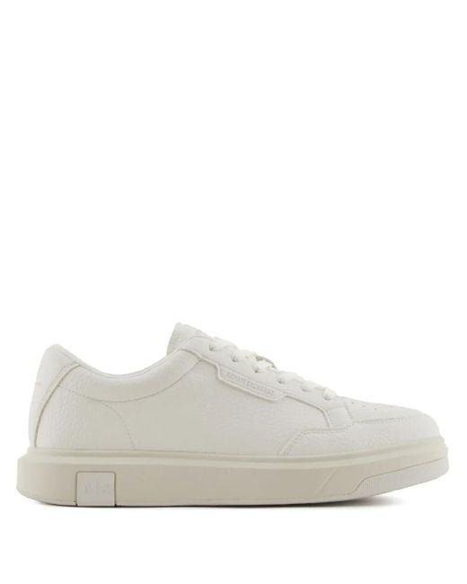 ARMANI EXCHANGE Sneakers Aus Leder in White für Herren