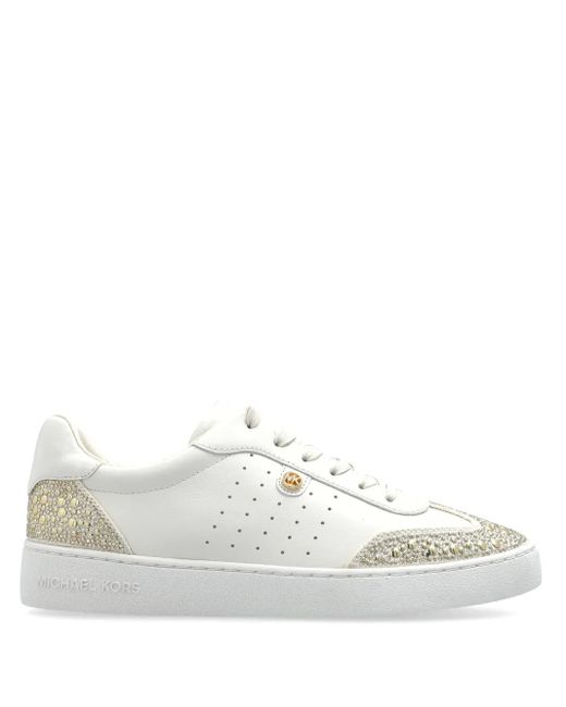 MICHAEL Michael Kors White Scotty Sneakers