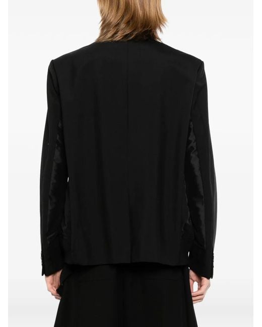 Sacai Black Suiting Jacket for men