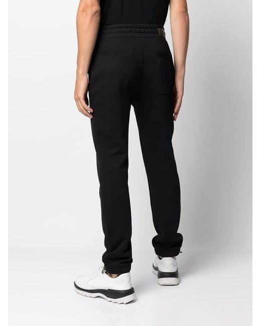 Amiri Black Paisley-Print Track Pants for men