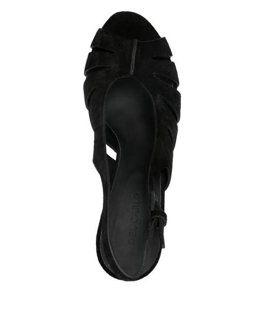 Sandali Metis 85Mm di Roberto Del Carlo in Black