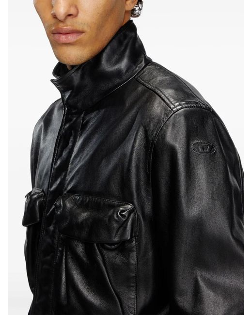 DIESEL Black L-Gast Jacket