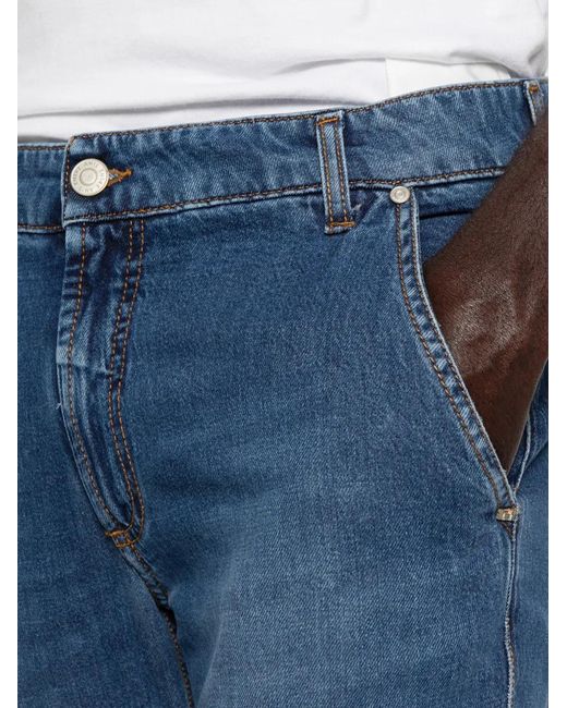 Entre Amis Blue Andy Tk Faded Jeans for men