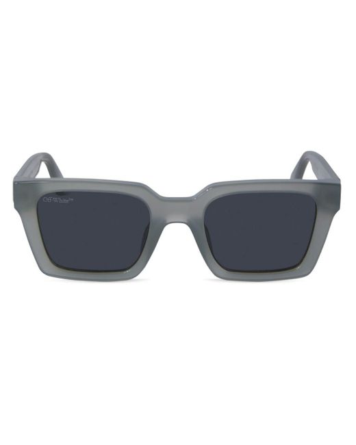 Off-White c/o Virgil Abloh Palermo Square-frame Sunglasses in Blue