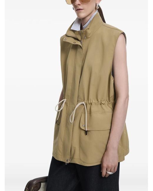 JNBY Natural Drawstring Cargo-Pocket Vest