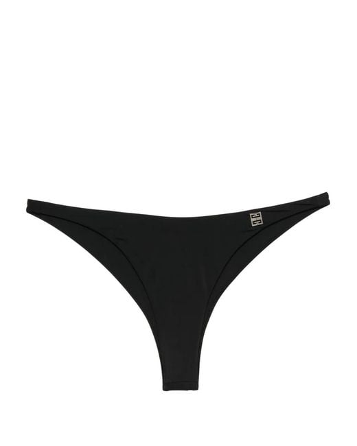 Givenchy Black 4G-Plaque Bikini Bottom
