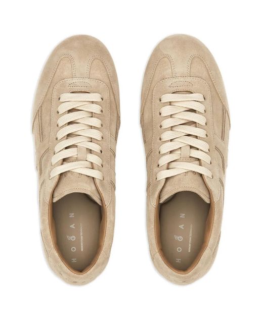 Hogan Brown Baskets H693 En Daim