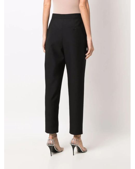 McQueen Black Wool Trousers