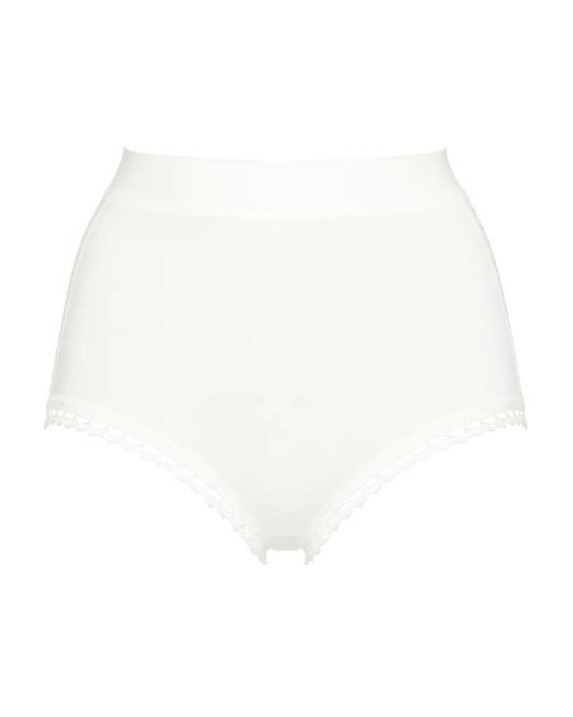Eres White Tempo High-Waisted Briefs