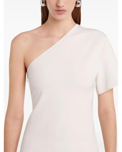 Courreges White Infinity Midi Dress