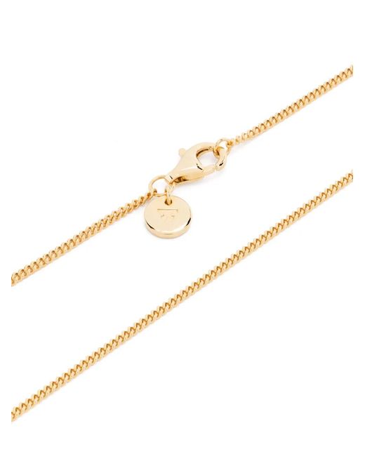 Tom Wood Metallic Mini Cushion Pendant Necklace