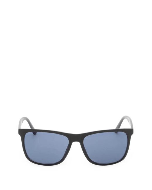 Calvin Klein Blue Rectangle-Frame Sunglasses for men