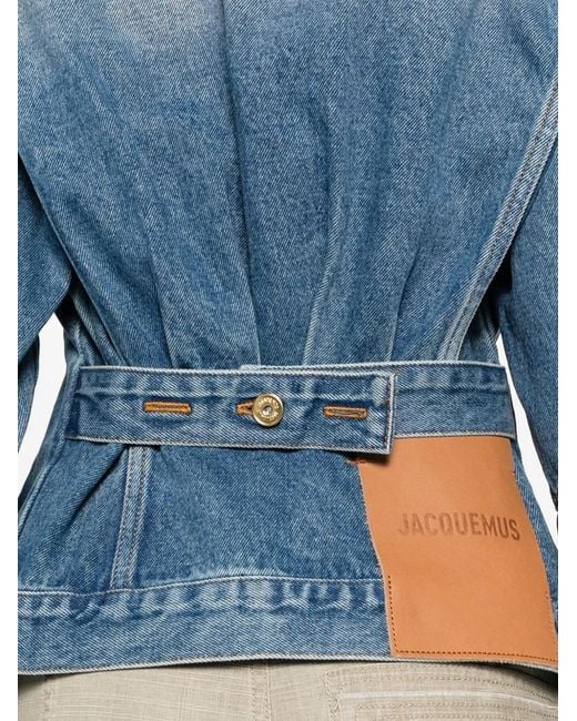 Jacquemus Denim Jack in het Blue
