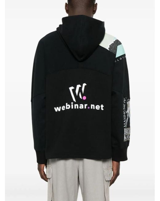 MARINE SERRE Regenerated パーカー Black