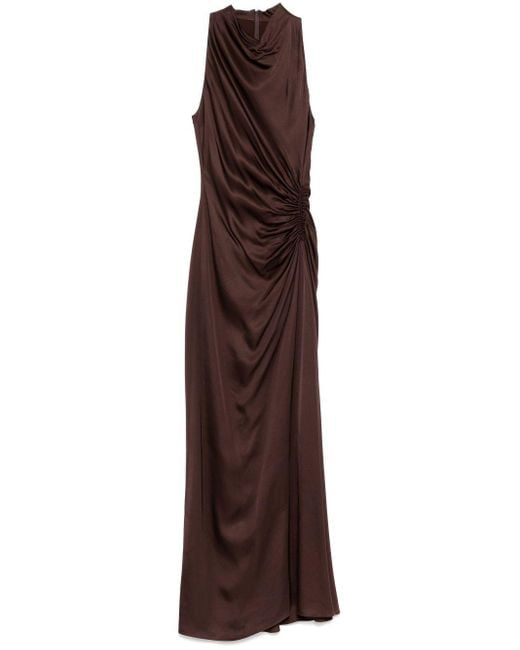 A.L.C. Purple Inez Kleid
