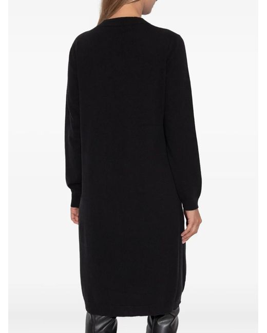 Fabiana Filippi Black Knitted Dresses