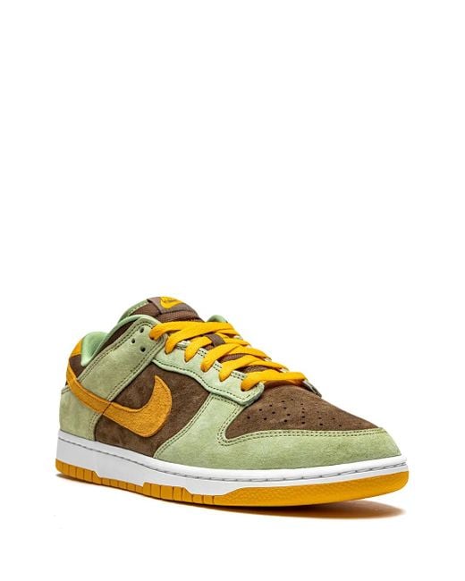 Nike Yellow Dunk Low "Dusty" Sneakers