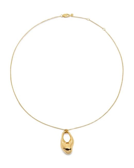 Monica Vinader White Large Antica Necklace