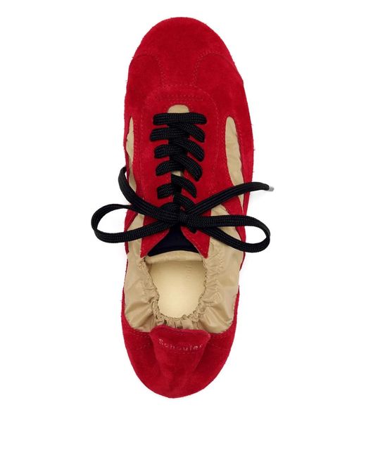 Soft Track Proenza Schouler Soft Track Sneakers in Red | Lyst