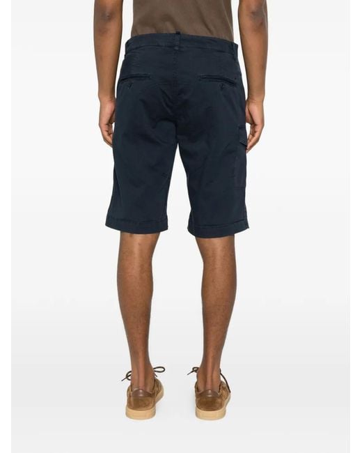 Mason's Blue George Cargo Shorts for men