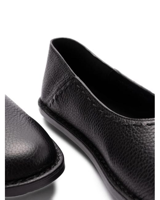 Fendi Black Leather Slippers for men