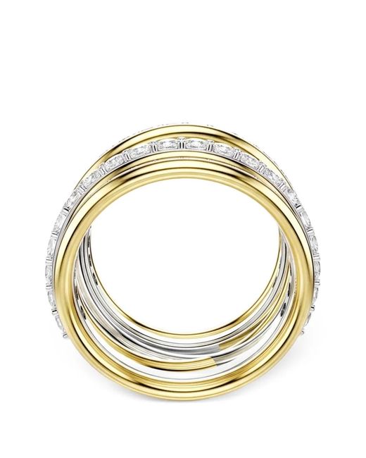 Swarovski Metallic Hyperbola Cocktailring