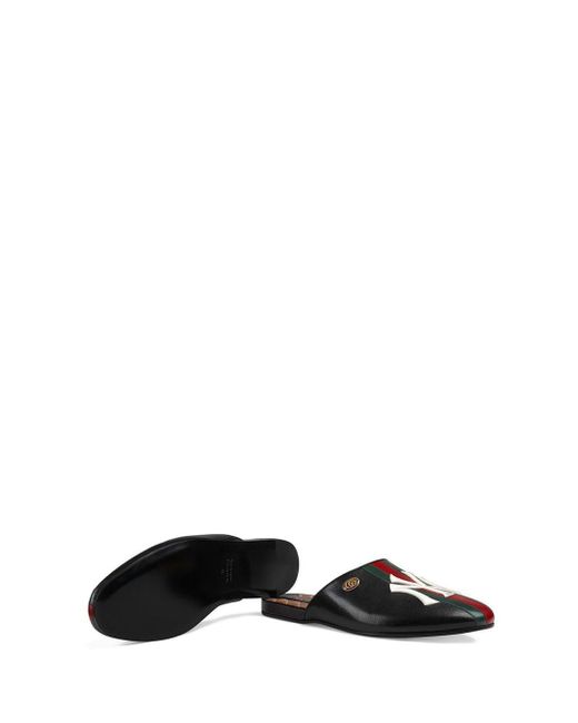 gucci black slippers