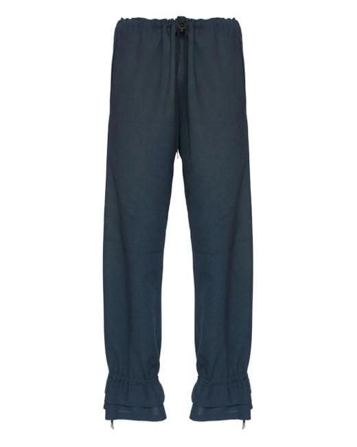Maison Margiela Hose Mit Kordelzügen in Blue für Herren