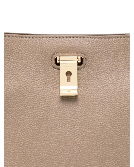 Bally Schoudertas Met Handvat En Slot in het Natural