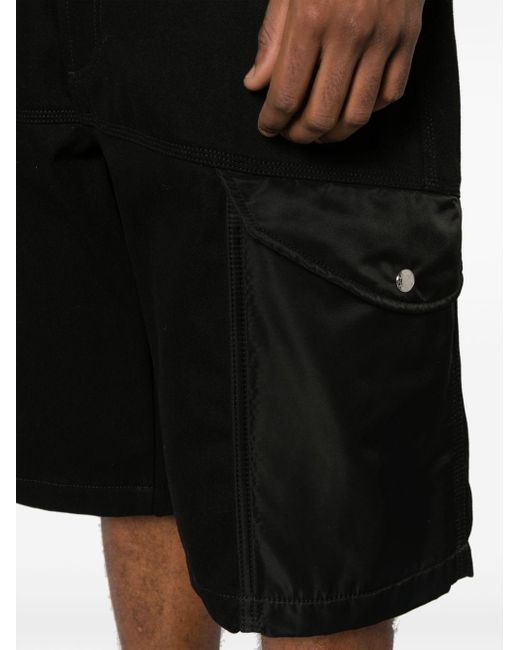 Alexander McQueen Hybride shorts aus denim in Black für Herren
