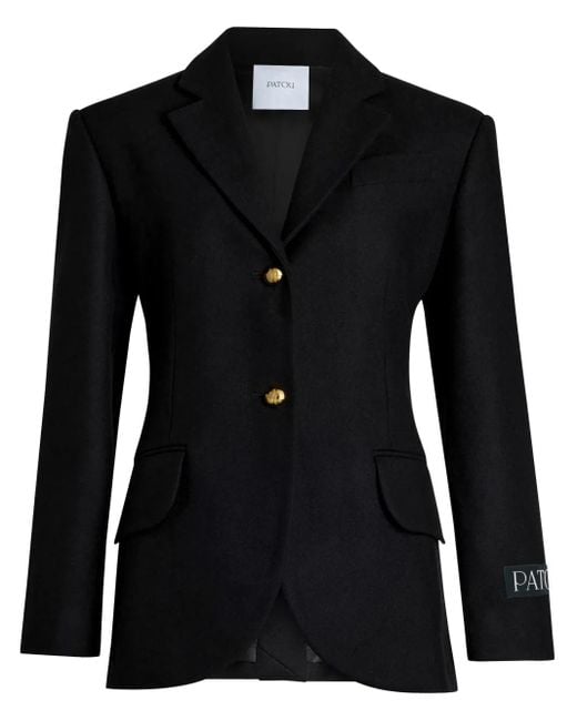 Patou Black Belted Jacket
