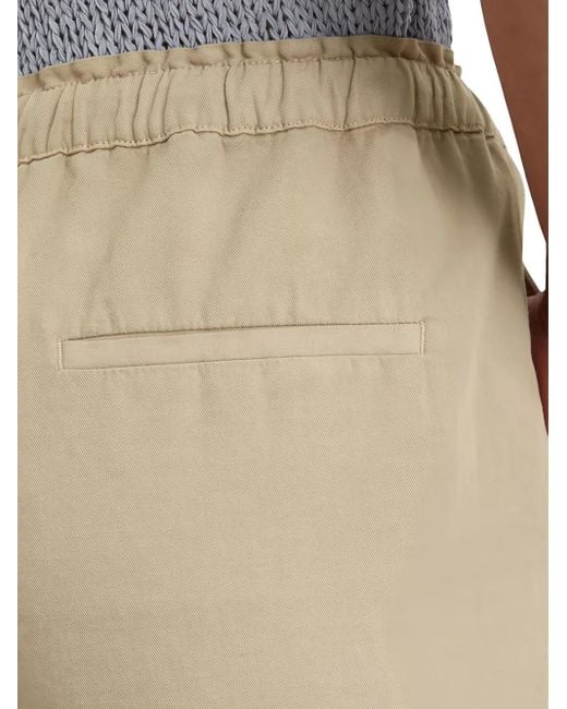 Marc O' Polo Broek Met Elastische Tailleband in het Natural