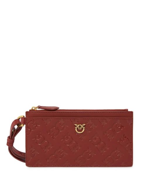 Portafoglio Con Monogramma di Pinko in Red