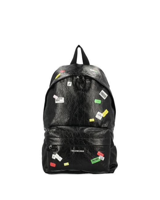 Balenciaga Explorer Rugzak in het Black voor heren