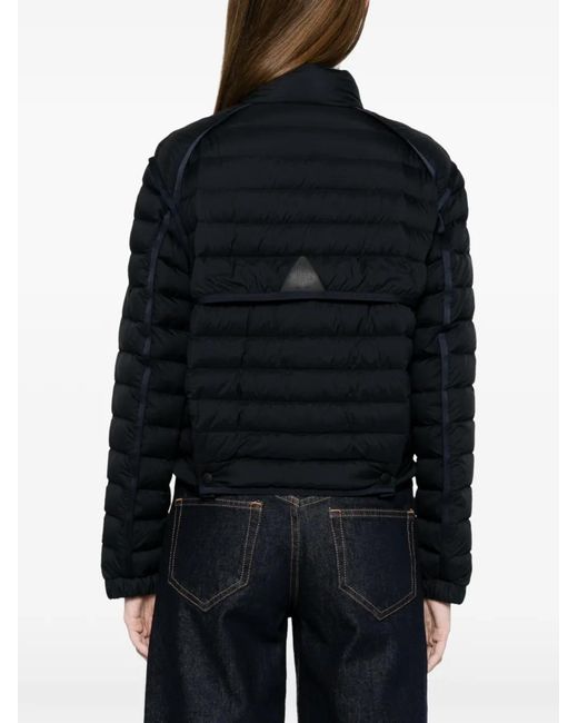 Moncler Black Madulains Button Quilted Jacket