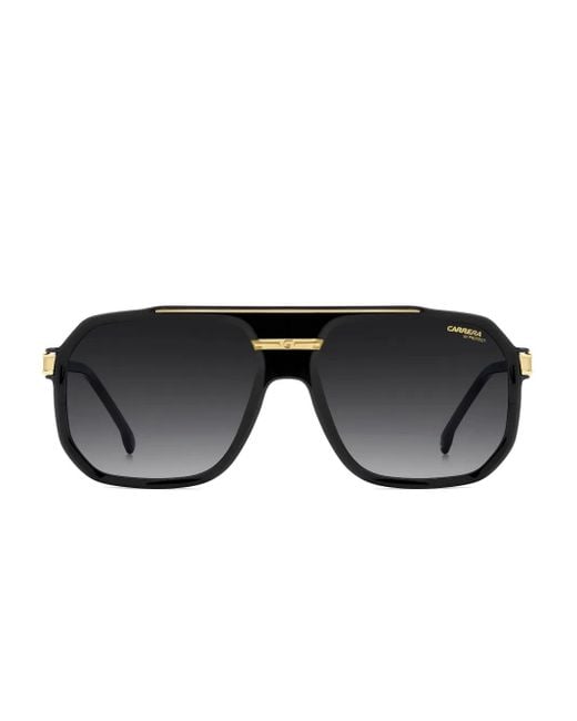 Occhiali Da Sole Squadrati di Carrera in Black da Uomo