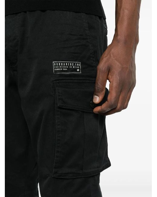 DSquared² Black Trousers for men